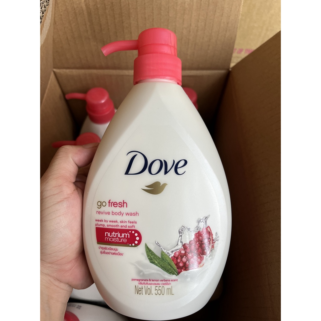 Sữa Tắm Dưỡng Thể Dove 550ml/1000ml Chăm Da Mềm Mịn Dưỡng Ẩm Sáng Mịn Phục Hồi Da Body Wash Thái Lan
