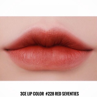 Son 3CE Matte Lip Color - 228 Đỏ đất