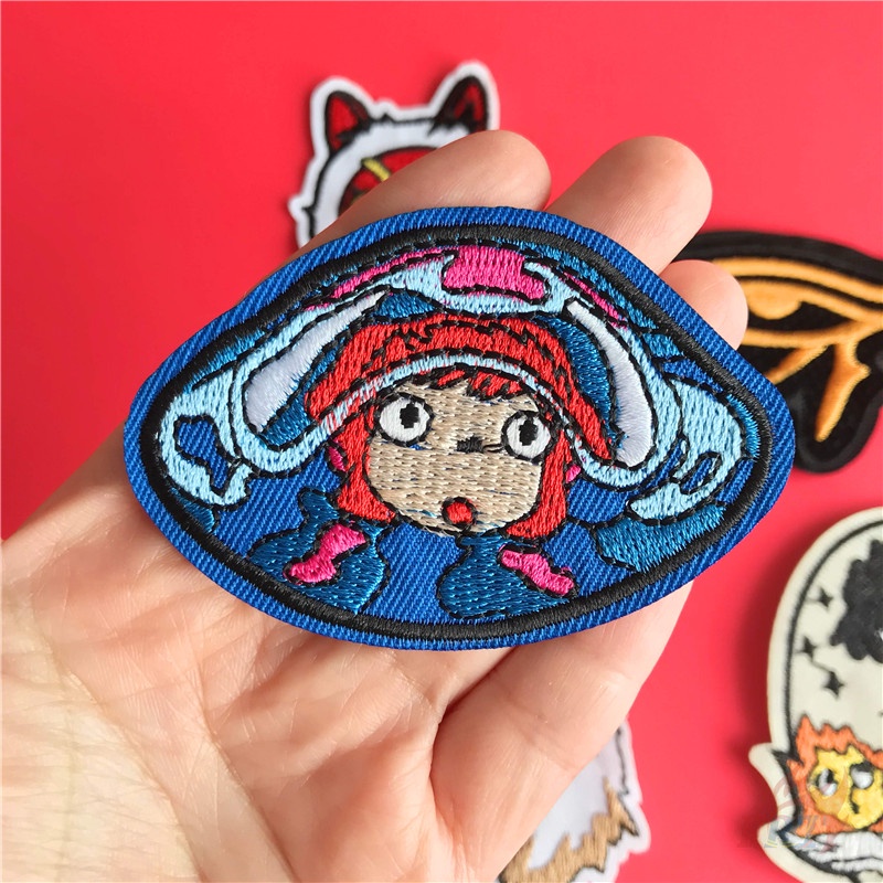 Miếng dán ủi quần áo hình nhân vật phim hoạt hình One Piece