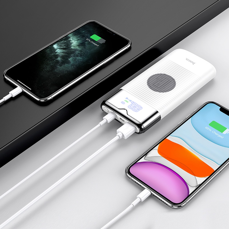 Pin sạc dự phòng Hoco j63 pd20w +qc3.0 10000 mah thích hợp cho 11 12 se samsung oppo