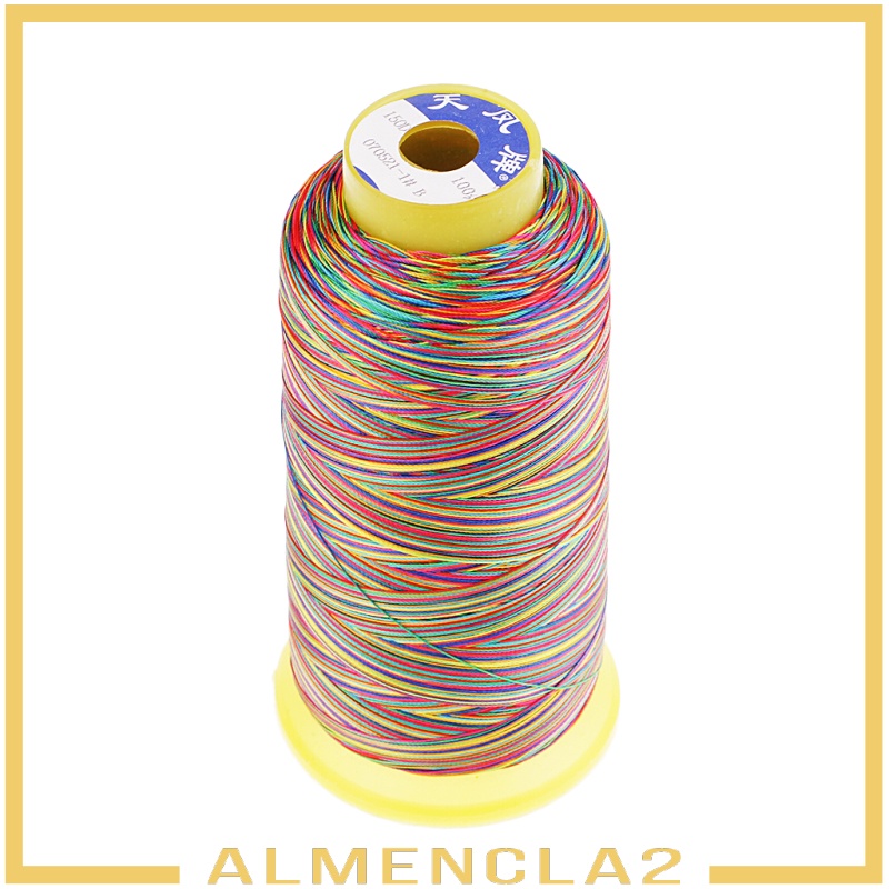 [ALMENCLA2] Colorful Cross Stitch Embroidery Thread for Machine, Hand Sewing Accessory