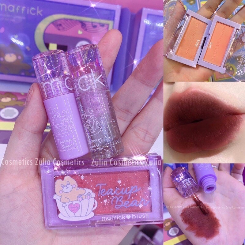 🍭Set 3 Sản Phẩm Makeup MAFFICK Teacup Bear Set Box 🍭 | BigBuy360 - bigbuy360.vn