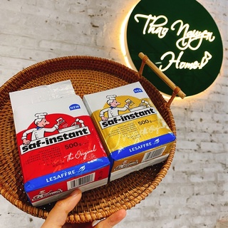 Men đầu bếp nhãn đỏ vàng, men bánh mỳ bánh bao saf instant
