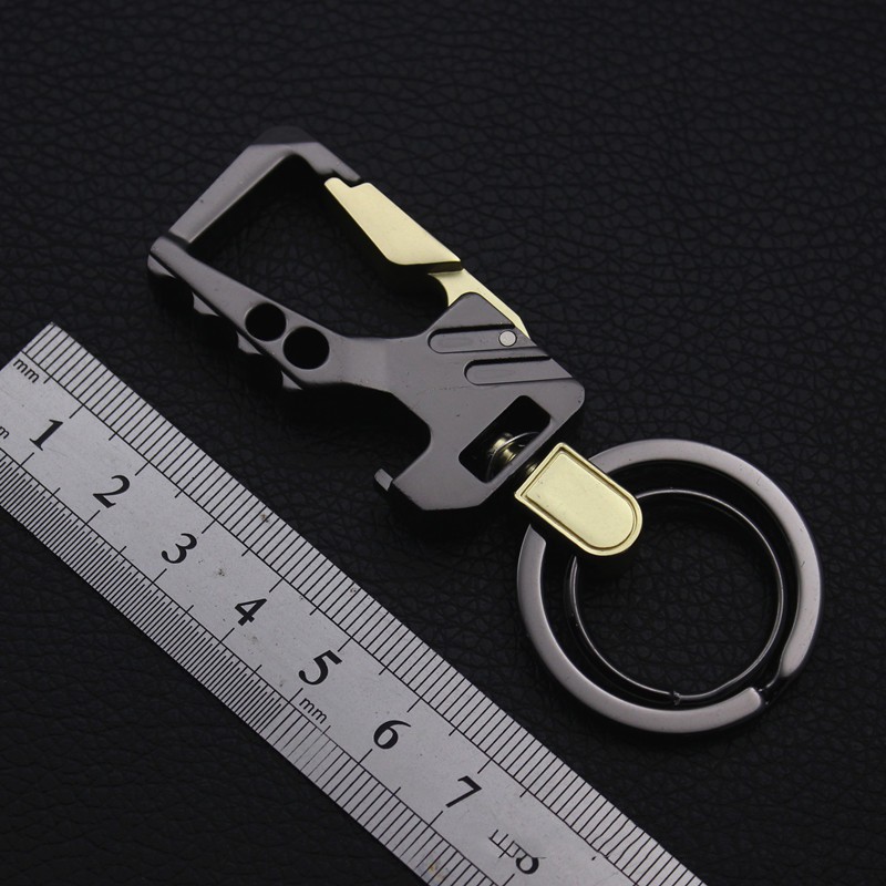 Móc khóa kim loại cao cấp Proud Horse OM061 móc chìa khóa xe hơi sáng tạo cho nam giới cá tính Phặn Phặn