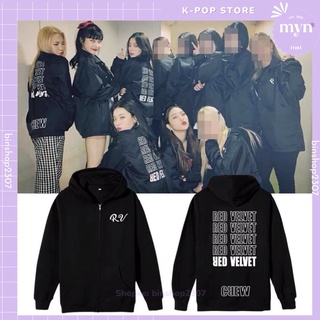 Áo Khoác Hoodie Dài Tay Red Velvet nam nữ đủ size cực đẹp