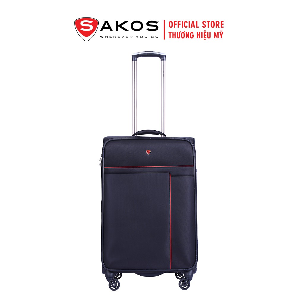 Vali vải du lịch SAKOS PLATINUM 6 (Size Trung 67cm / 24inch TSA)