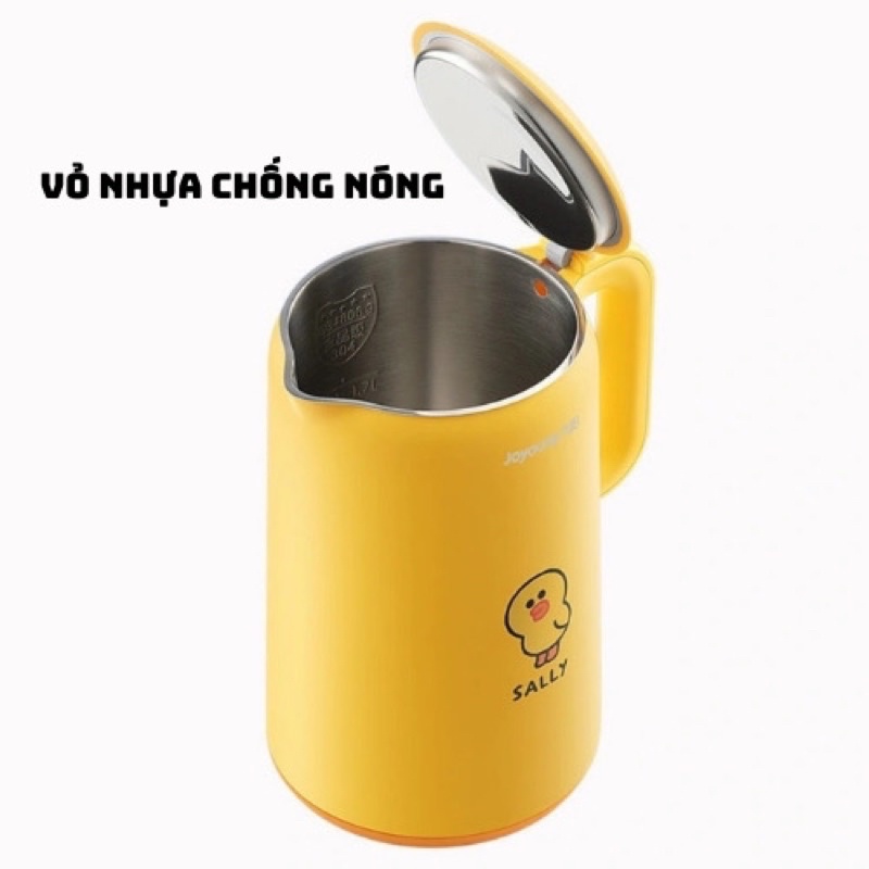 Ấm Siêu Tốc Cao Cấp 2 lớp ( 1.7L ) Joyoung K17-F31XL, hàng chính hãng