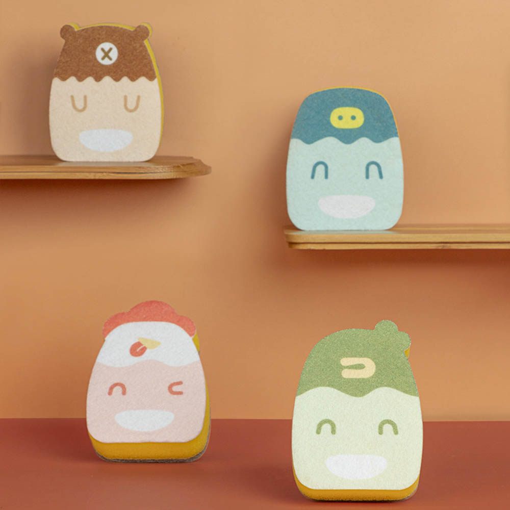 Miếng Bọt Biển Rửa Chén HÌNH THÚ Dễ Thương