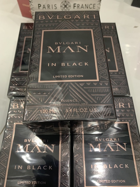 Nước hoa nam bvlgari man in black limited edition edp 100ml full seal