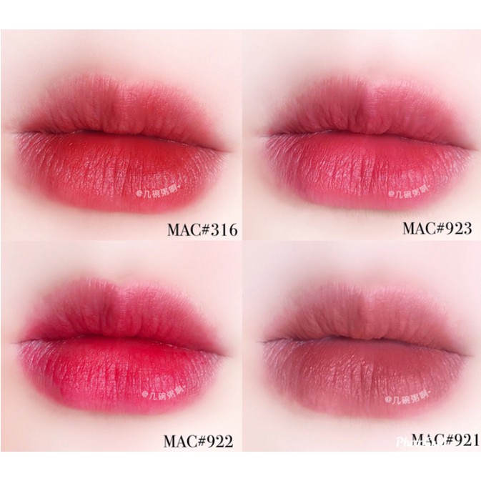 MAC charm matte matte lipstick 925/312/923/922 /921/316/924/932/303/912