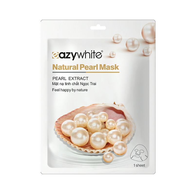 +Combo 10 miếng mặt nạ Eazywhite Pearl trắng da