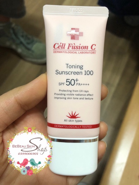 Kem chống nắng Cell Fusion Toning Suncream 100 Spf 50+++ | BigBuy360 - bigbuy360.vn