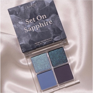 Bảng mắt Colourpop Set On Sapphire 4 ô