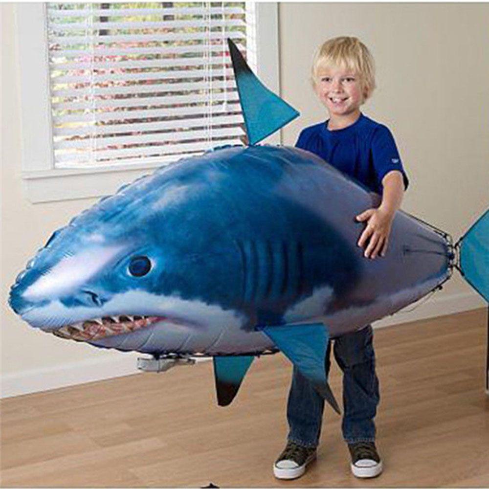 Bong Bóng Helium Hình Cá Mập Điều Khiển Từ Xa Độc Đáo