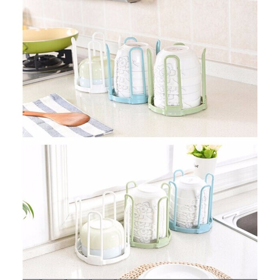 Combo 2 kệ nhựa úp tô, chén - BX1470