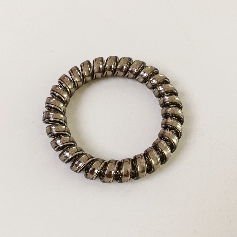 Dây buộc tóc cao su co giãn không để lại dấu vết phong cách Hàn Quốc