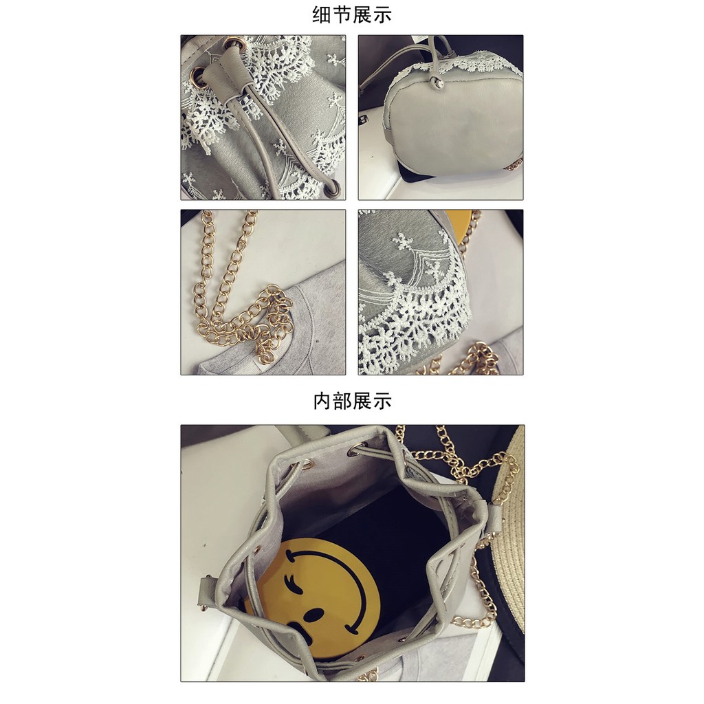Freeship 99k TQ_Túi ren Hàn Quốc da PU | BigBuy360 - bigbuy360.vn