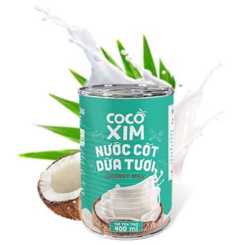nước cốt dừa tươi cocoxim ( combo 6lon)
