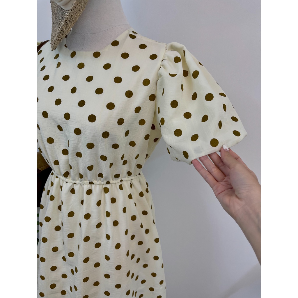 Váy chấm bi freesize