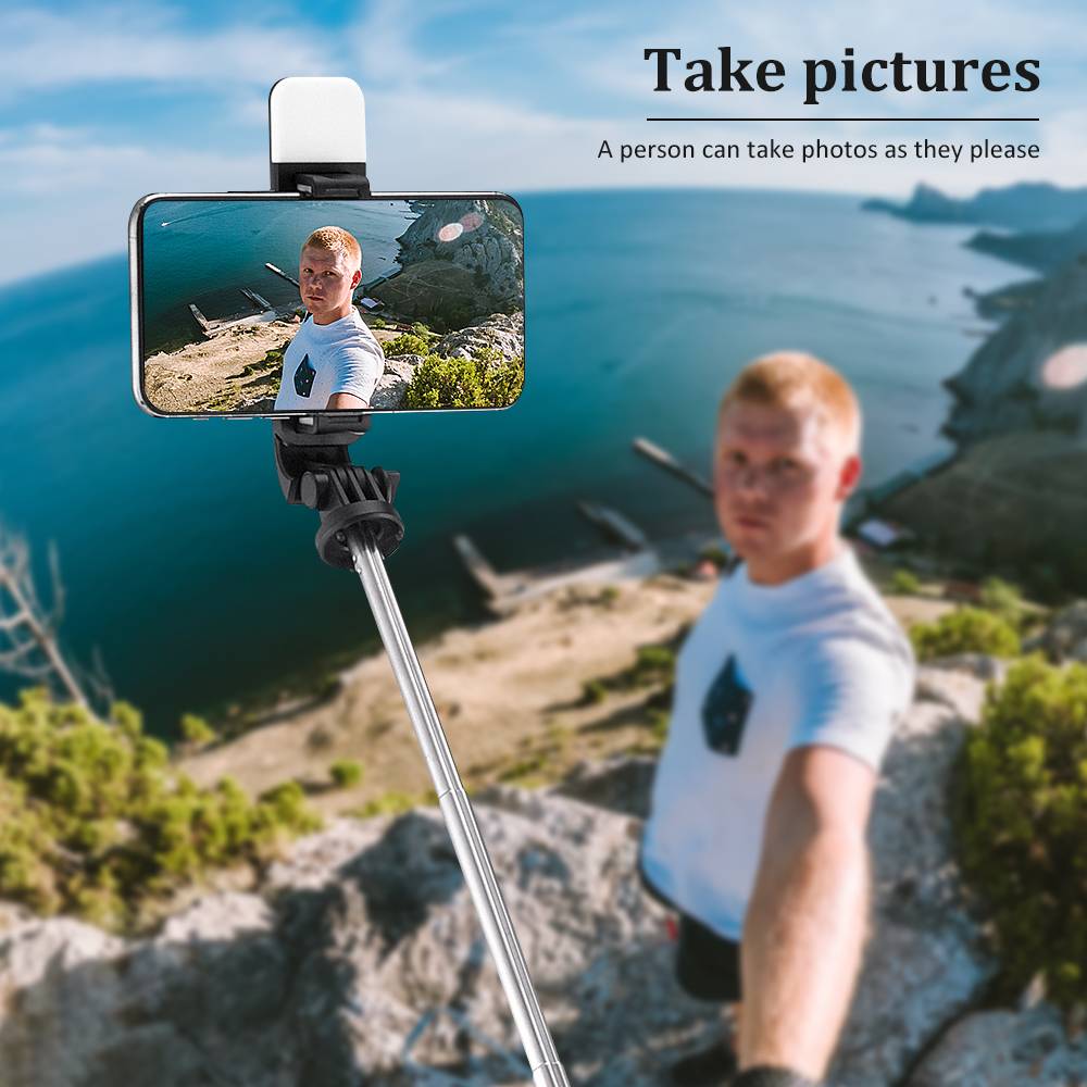 Gậy Chụp Ảnh Selfie L02S Kết Nối Bluetooth 4.0 | BigBuy360 - bigbuy360.vn