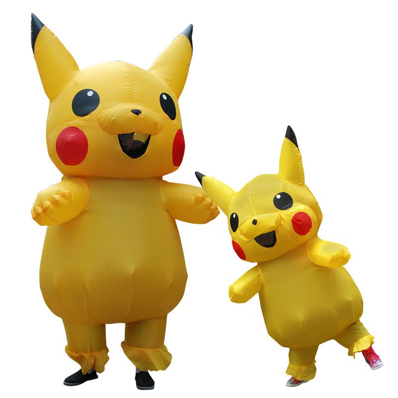 Bộ Đồ Bơm Hơi Hóa Trang Pikachu Cho Bé