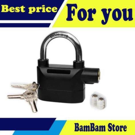 Ổ Khóa Chống Trộm Cướp Xe Máy Alarm Lock Có Còi Báo Động giá si