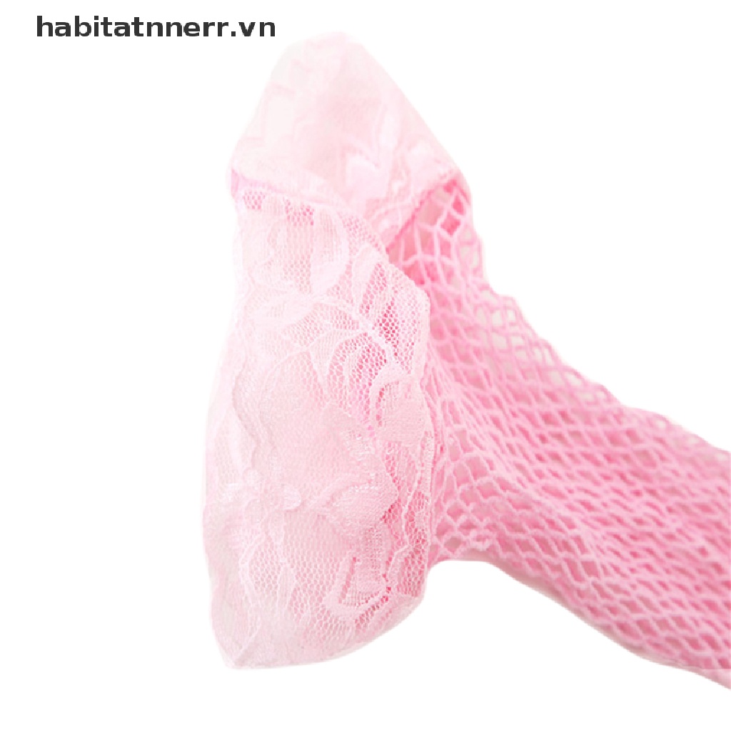 Đôi Tất Lưới Dài Qua Gối Viền Ren Gợi Cảm Cho Nữ