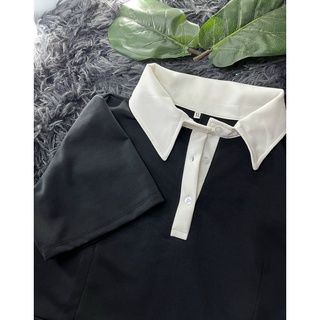 [BIGSIZE] Đầm Cổ Trụ Basic Bigsize 65-90kg ( mẫu mập )