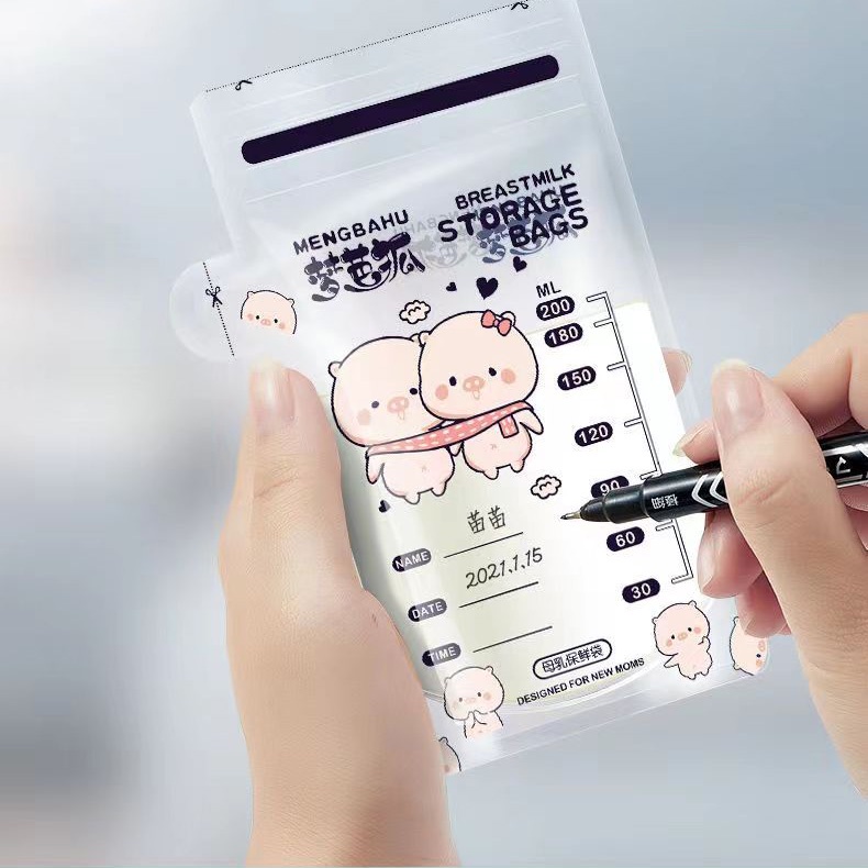 Túi trữ sữa mẹ hoạt hình