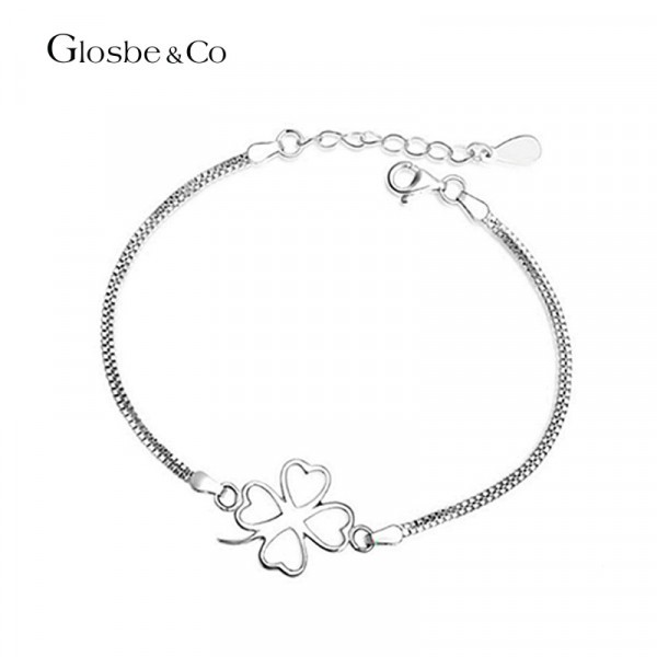 Lắc Tay Cỏ Bốn Lá Basic Glosbe