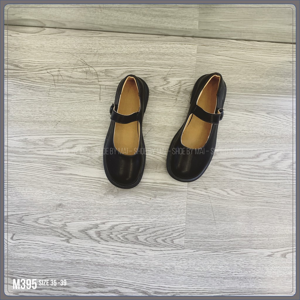 Giày búp bê nữ mũi tròn M395 SHOEBYMAI