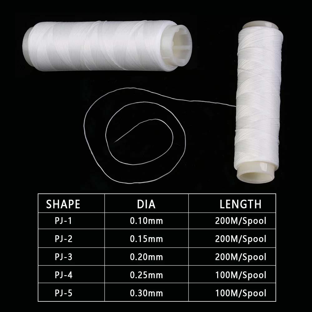 1 Cuộn Dây Câu Cá Bằng Sợi Polyester Tàng Hình
