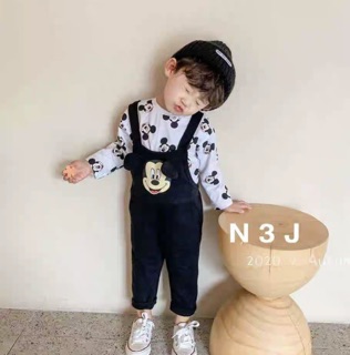 SET YẾM MICKEY KÈM ÁO PHÔNG MICKEY
