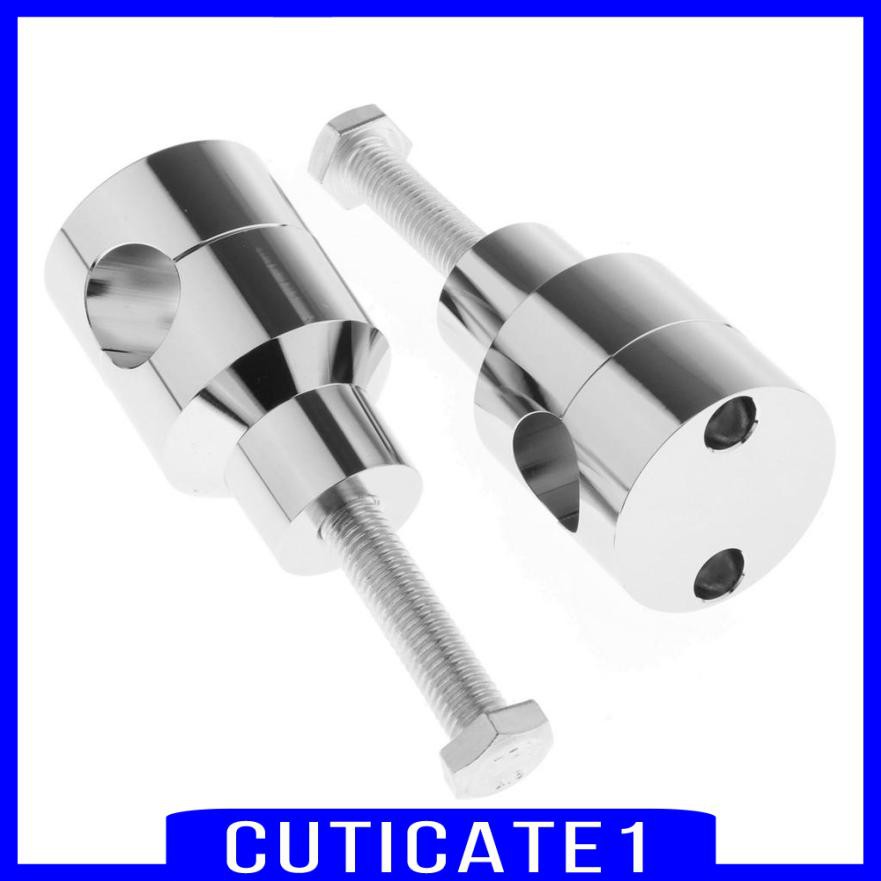 Tay Cầm 25mm Phù Hợp Với Harley Chopper Bobber Với Kẹp Màu Bạc 1 "