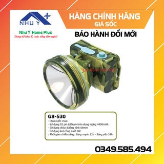 Đèn pin đội đầu chống nước G8-530 - [CHÍNH HÃNG]