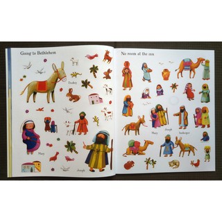 Bộ nhập - STICKER BOOK - Nativity
