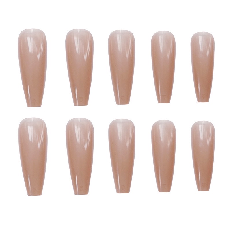 Set 24 móng giả D421 dáng móng dài ( Tặng kèm keo và dũa )