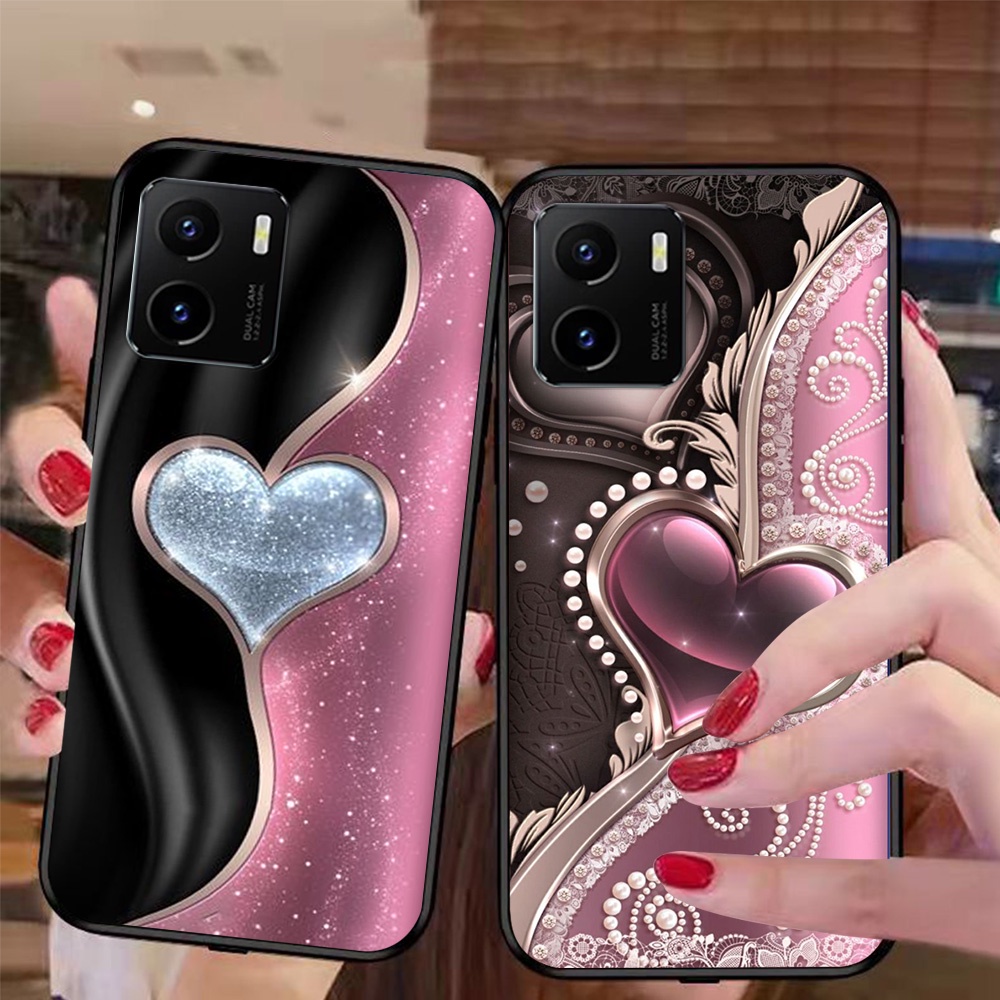 Ốp lưng điện thoại vivo y15s / y15a in hình phong cách nữ sang chảnh