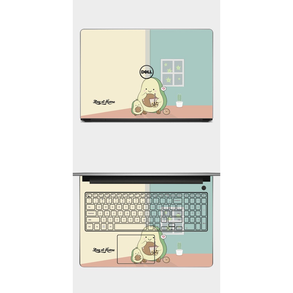 Skin Laptop Hình Hoạt Hình Đáng Yêu Cho Full các dòng như: Dell, Hp, Acer, Asus, Macbook,....