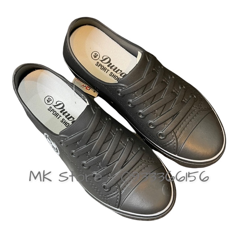 Giày Sneaker Unisex Đúc Nguyên Khối Duwa Nam Nữ Nhựa Chống Nước Đi Làm Đi Học - GL012