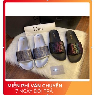 ⚡️𝐅𝐑𝐄𝐄 𝐒𝐇𝐈𝐏⚡️ dép lê d.i.o.r nam, nữ phản quang- dép lê nam hàng fullbox.