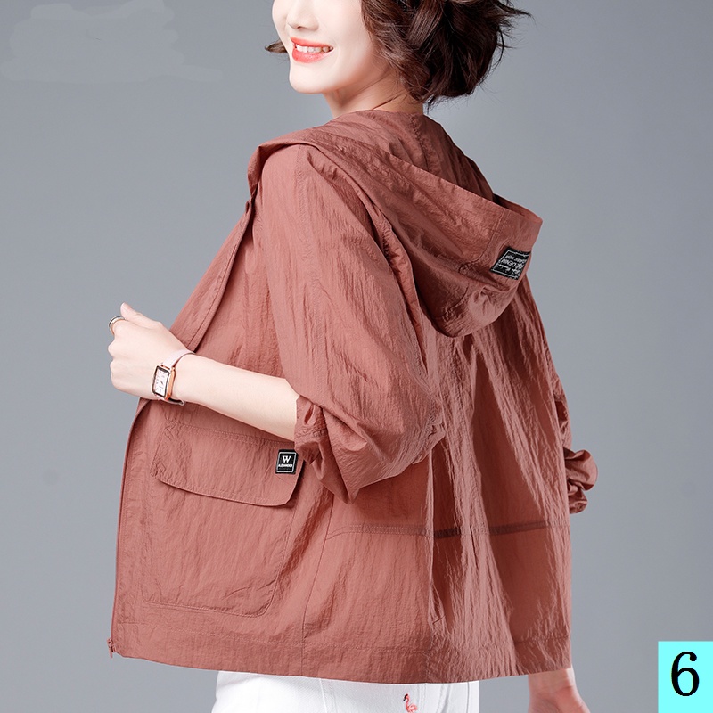 Áo Khoác Chống Nắng Dáng Rộng Vải Mỏng Thời Trang Mùa Hè Mẫu Mới 2022 Dành Cho Nữ