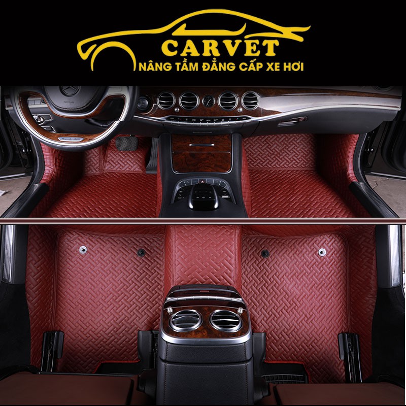 Thảm Lót Sàn Ôtô 8D Kèm Thảm Rối Dành Cho Xe Huyndai Accent