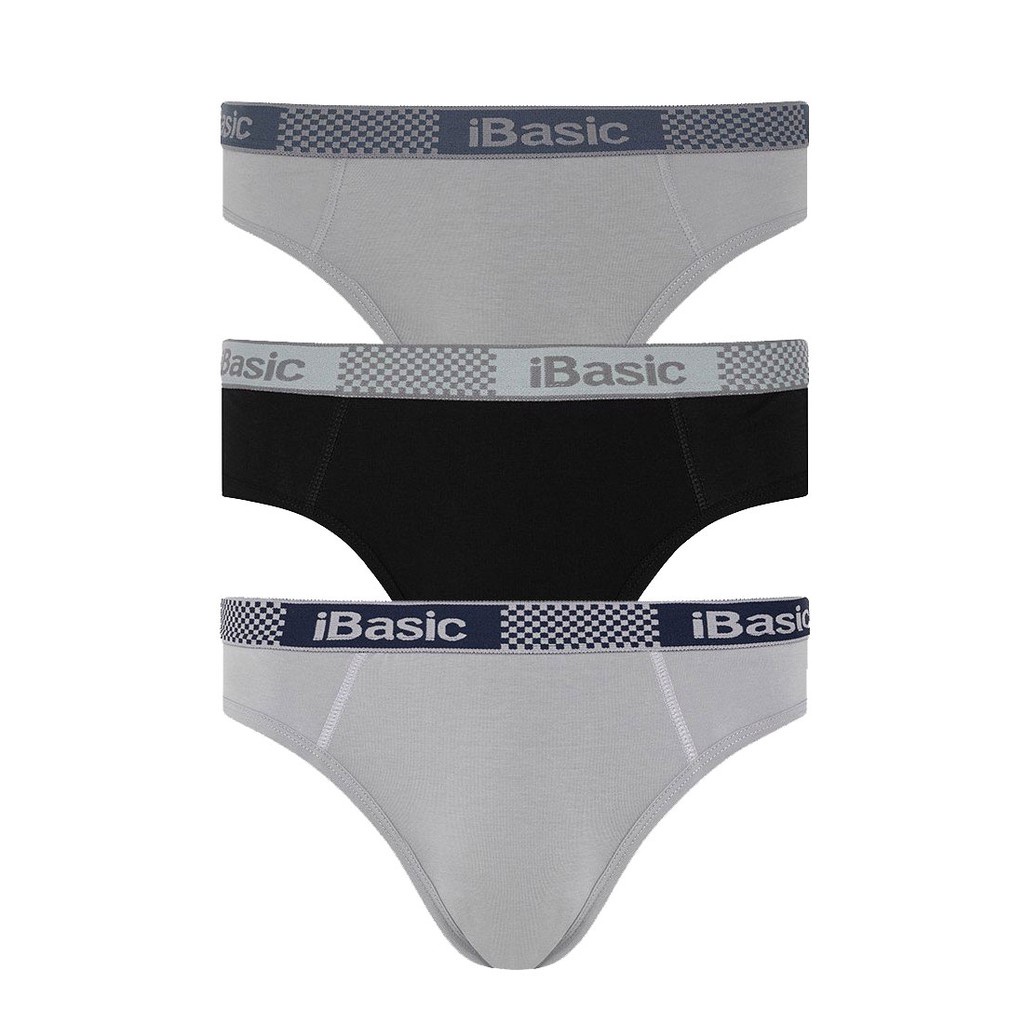 Quần lót nam Ibasic- quần Brief VM021- quần lót tam giác thun coton