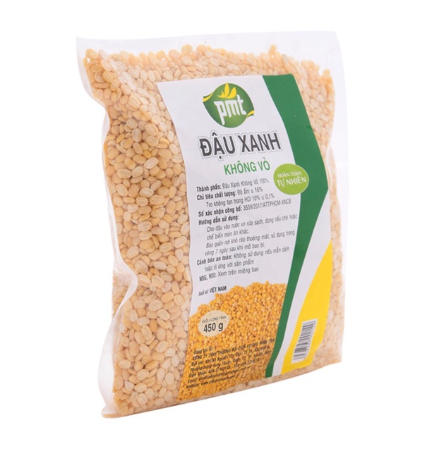 Đậu xanh không vỏ 1kg