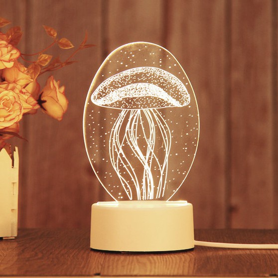 Đèn Ngủ Led 3D Tiết Kiệm Năng Lượng