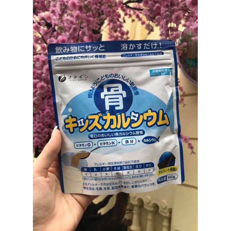 Bột canxi cá tuyết Nhật bản