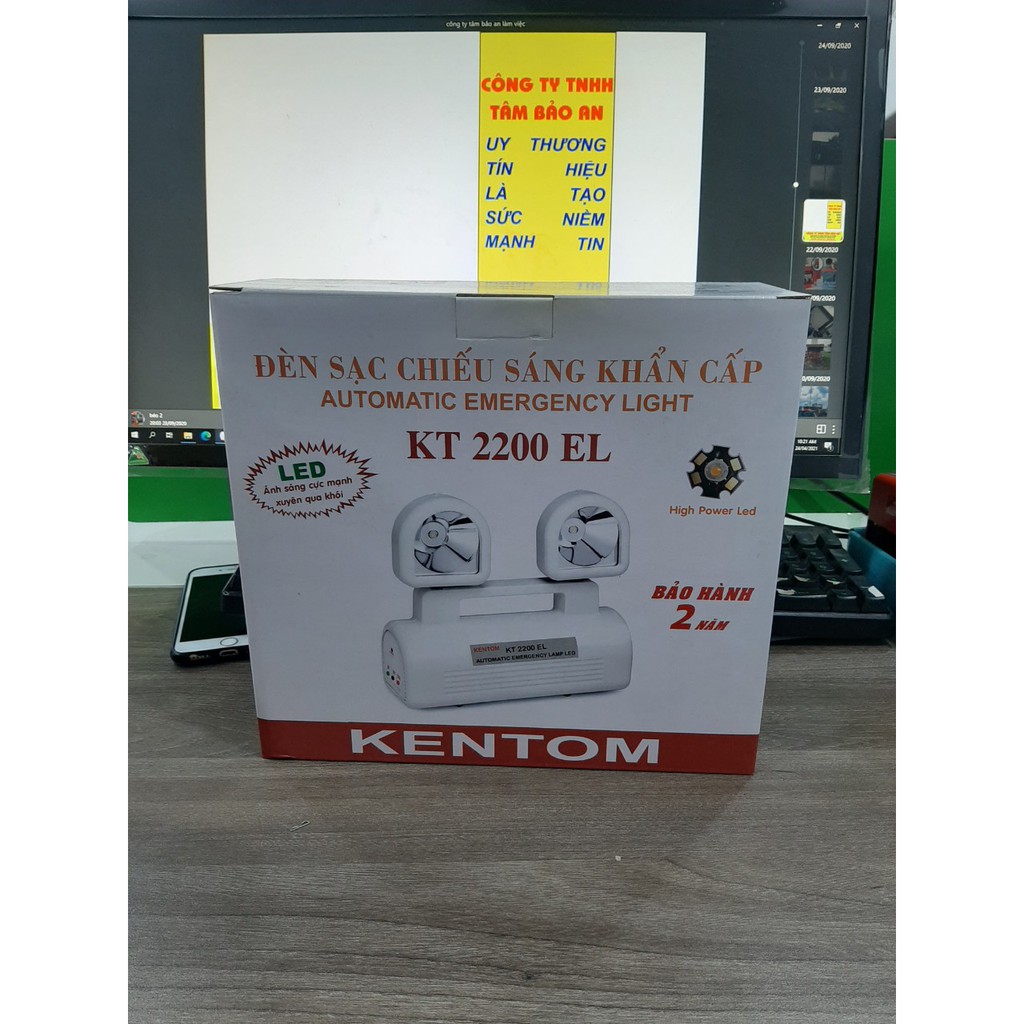 Đèn chiếu sáng sự cố Kentom