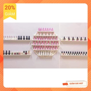 Kệ để Sơn Nail hình tròn (3 Màu)