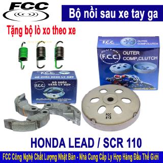 Bộ nồi sau HONDA LEAD 110 , SCR 110 - JAPAN Tặng bộ lò xo chống rung đầu xe